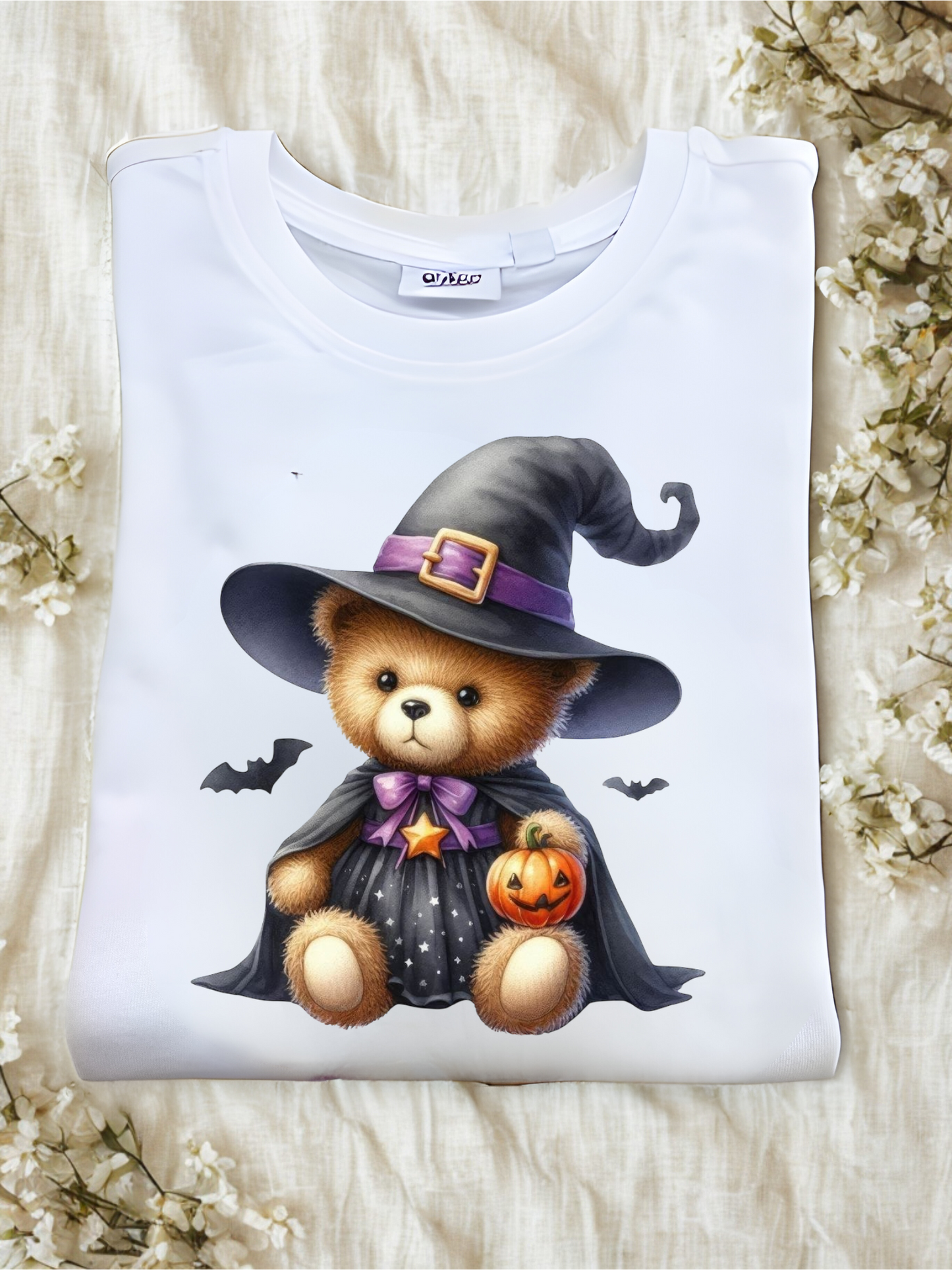 🎃 Maglia a manica lunga in cotone tema Halloween – Personalizzata 👕