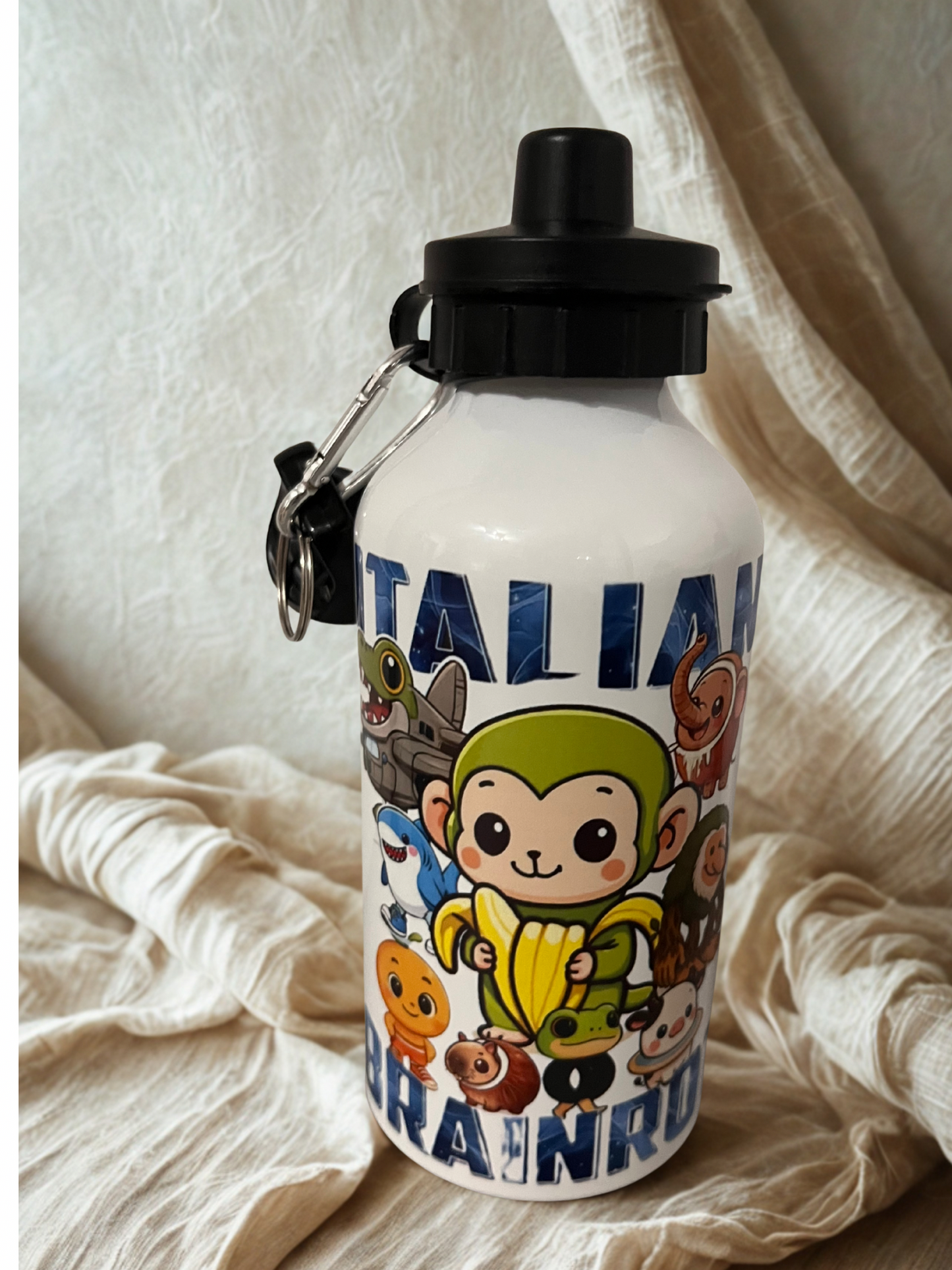 Borraccia Limited Edition – Linea Brainrot “Italian Edition” 500ml in Alluminio