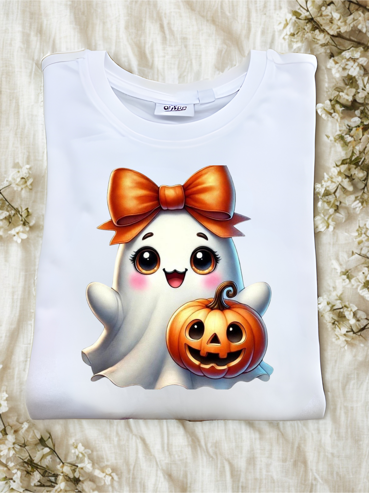 🎃 Maglia a manica lunga in cotone tema Halloween – Personalizzata 👕
