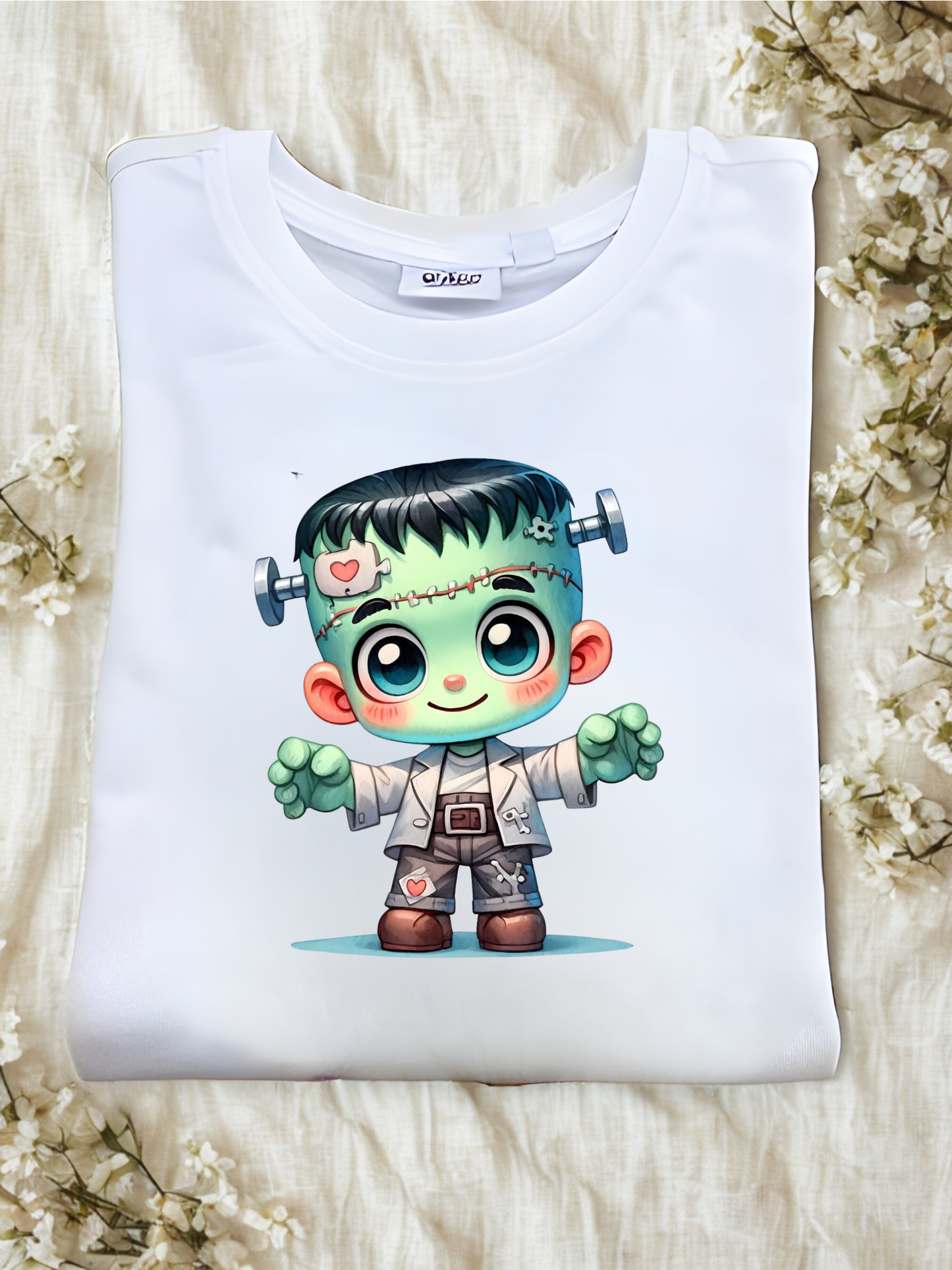 🎃 Maglia a manica lunga in cotone tema Halloween – Personalizzata 👕