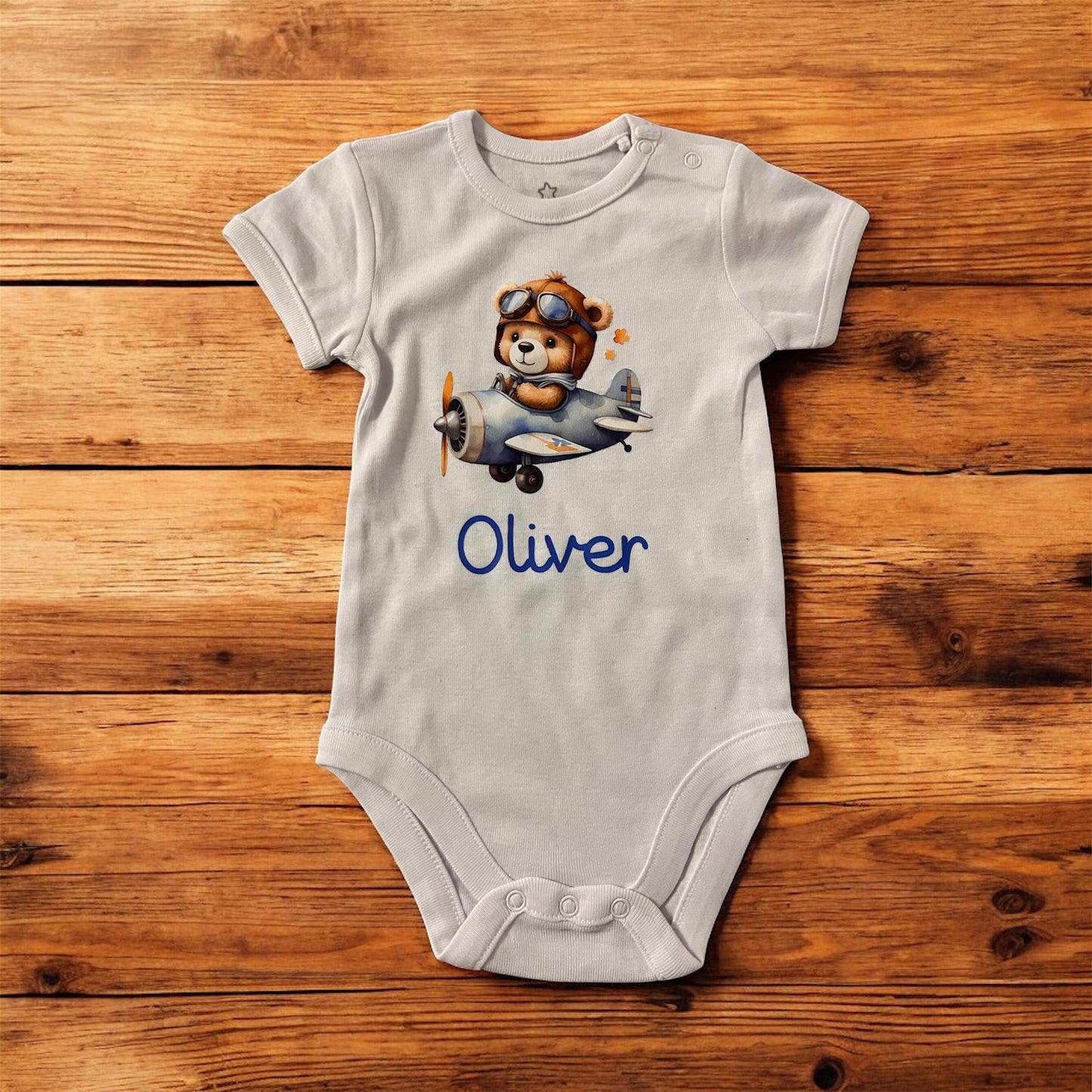 Body neonato personalizzato – 100% cotone | Nome e grafica a scelta