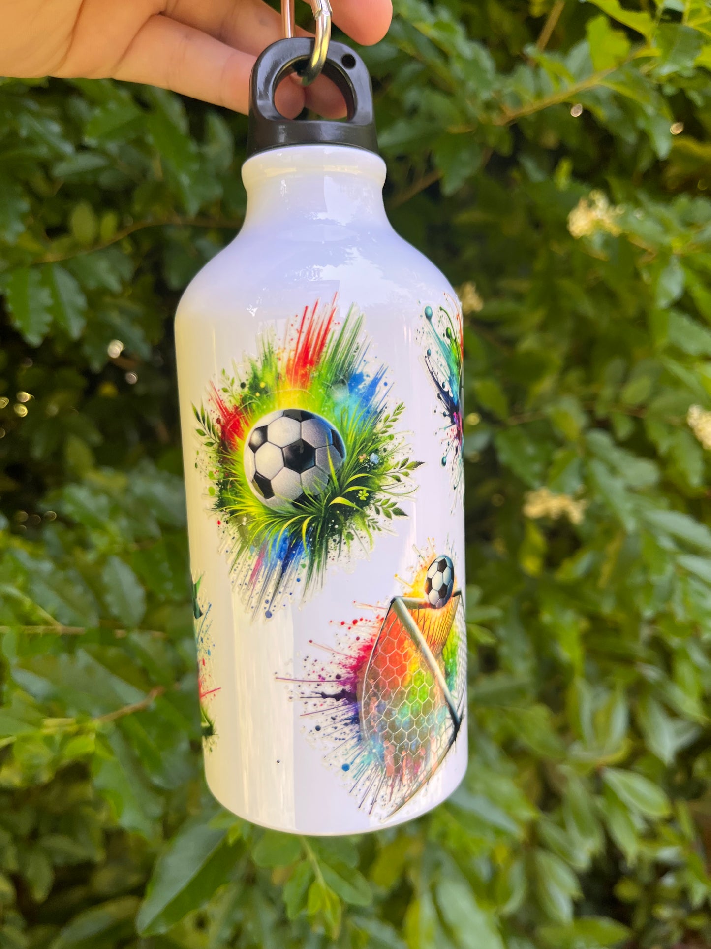 Borraccia in Alluminio 500 ml con Stampa Calcio
