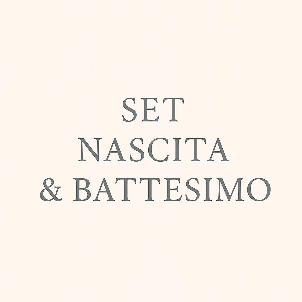 Set Nascita & Battesimo